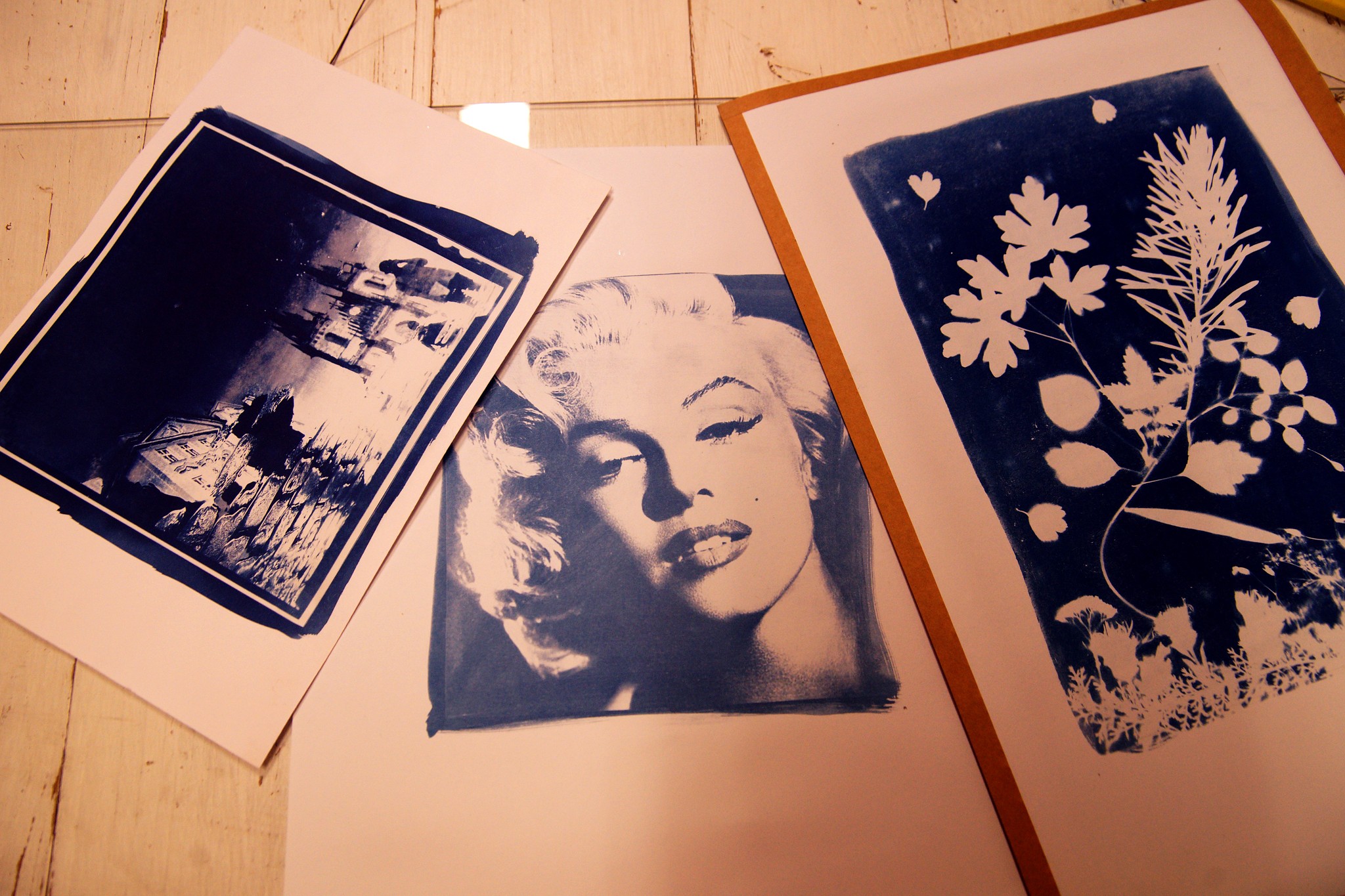 WORKSHOP: Modrotisk: Objevte Magii Kyanotypie a Rozpalte Svou Kreativitu!